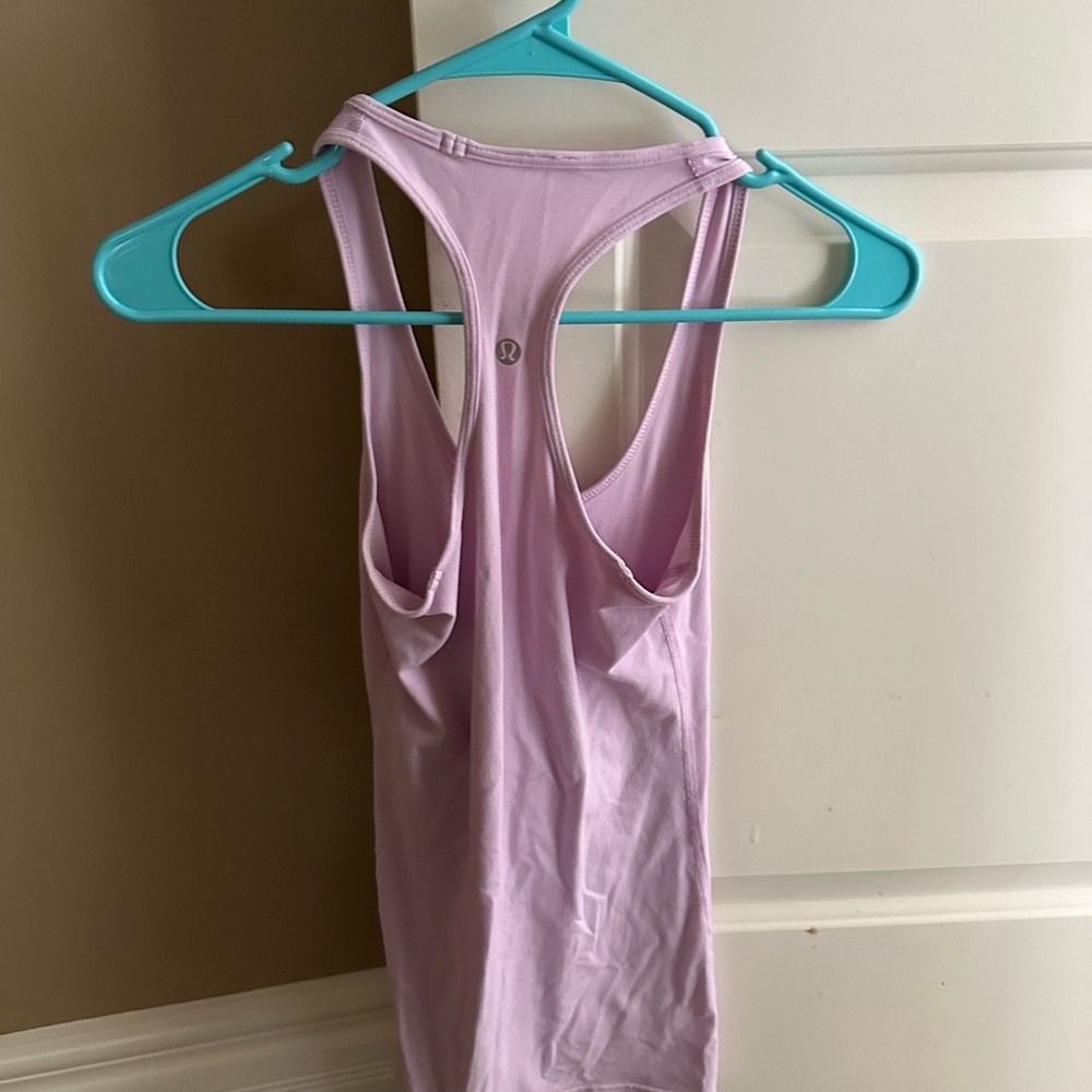 Lululemon lavender tank top. - Picture 2 of 3